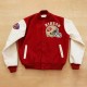 80’s San Francisco 49ers Red Wool And White Leather Varsity Jacket