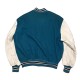 90’s San Jose Sharks Teal Blue Varsity Jacket