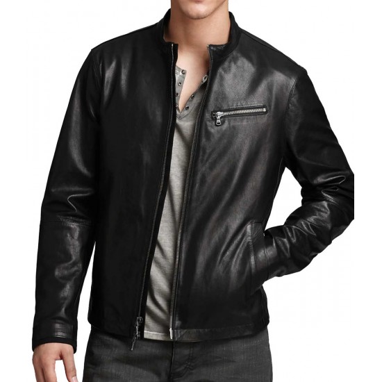 Agents of Shield Brett Dalton Black Leather Jacket