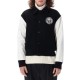 Ami Black and White Varsity Jacket