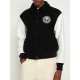 Ami Black and White Varsity Jacket