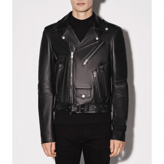 Amiri Biker Leather Jacket