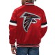 Atlanta Falcons Locker Room Red Varsity Satin Jacket