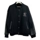 BC Lions CKNW-98 Embroidered Black Varsity Jacket