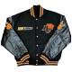 BC Lions White Head Black Varsity Jacket