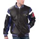 Baltimore Ravens Black Varsity Full-Zip Leather Jacket