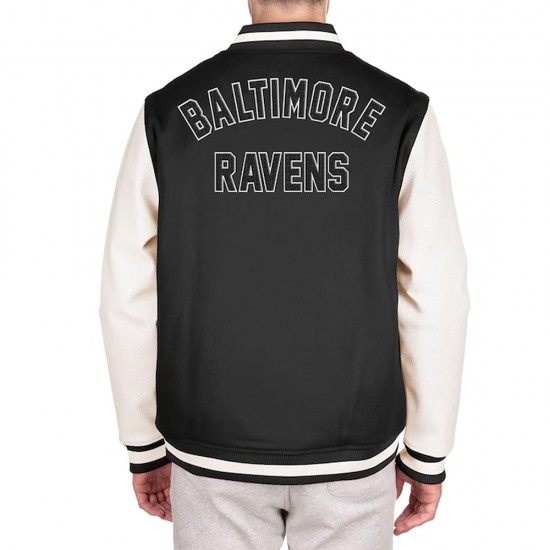 Baltimore Ravens Third Down Varsity Jacket