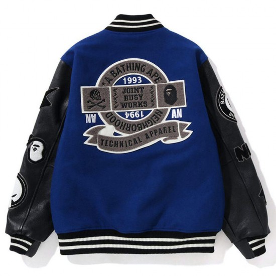 Bape NBHD Varsity Jacket