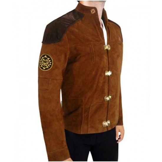 Battlestar Galactica Viper Pilot Suede Costume Jacket