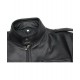 Biker Goldwing Black Leather Jacket