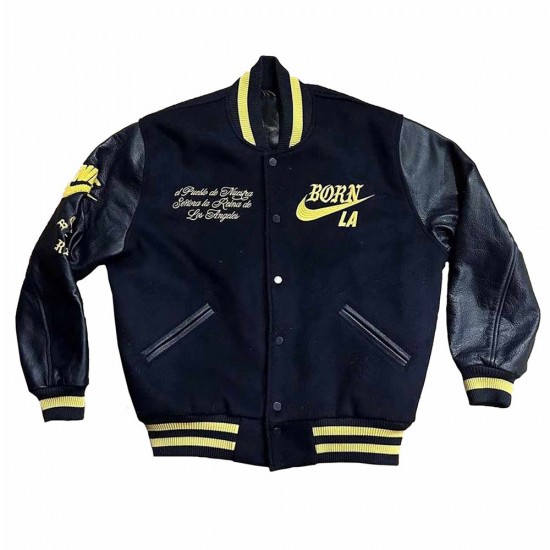 Born Raised Los Angeles Varsity Jacket