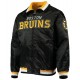 Boston Bruins Starter Bomber Black Jacket