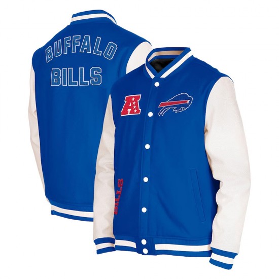 Buffalo Bills Third Down Varsity Jacket