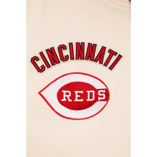 Cincinnati Reds Retro Classic Wool Varsity Jacket