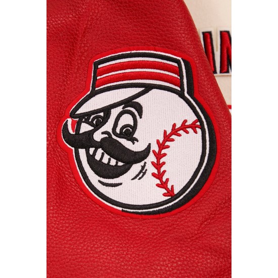 Cincinnati Reds Retro Classic Wool Varsity Jacket