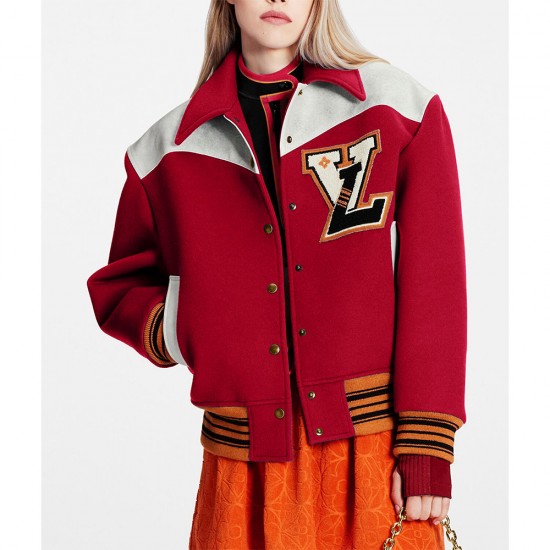 Cashgora LV Varsity Jacket