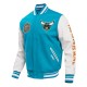 Charlotte Hornets 2023/24 City Edition Teal Varsity Jacket