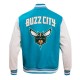 Charlotte Hornets 2023/24 City Edition Teal Varsity Jacket