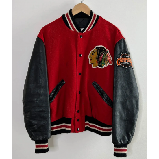 Chicago Blackhawks Campbell Varsity Jacket