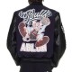 Chicago Bulls Off-White Varsity Jacket