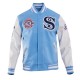 Chicago White Sox Retro Classic Blue Wool Varsity Jacket