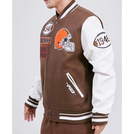 Cleveland Browns Limited Bomber Jacket