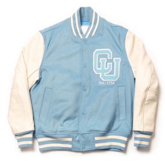 Columbia University Light Blue Varsity Jacket