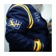 Coppin St. University Unisex Navy Blue Varsity Jacket