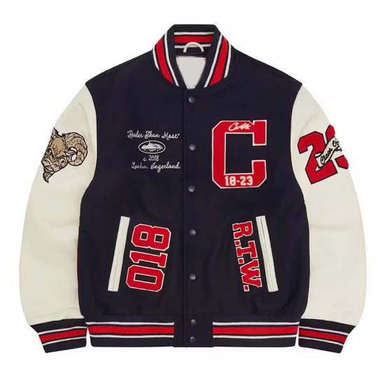 Corteiz Goat Varsity Jacket