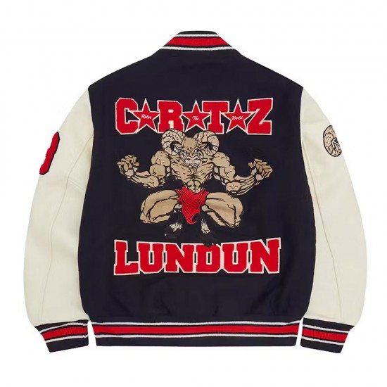 Corteiz Goat Varsity Jacket