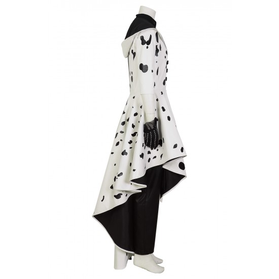 Cruella De Vil Cosplay Costume Adult Women Cruella