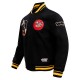 Daffy Duck Looney Tunes Freeze Max Black Varsity Jacket