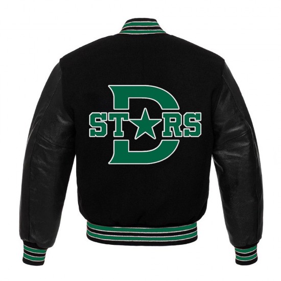 Dallas Stars Varsity Wool/Leather Jacket