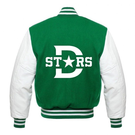 Dallas Stars Varsity Wool/Leather Jacket