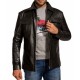 Damon Salvatore The Vampire Diaries Leather Jacket