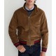 Damson Idris Snowfall Corduroy Varsity Jacket