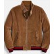 Damson Idris Snowfall Corduroy Varsity Jacket