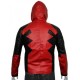 Deadpool Leather Hoodie Costume