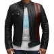 Death Race Frankenstein Biker Leather Jacket