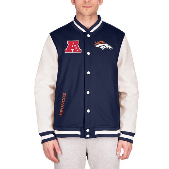 Denver Broncos Third Down Varsity Jacket