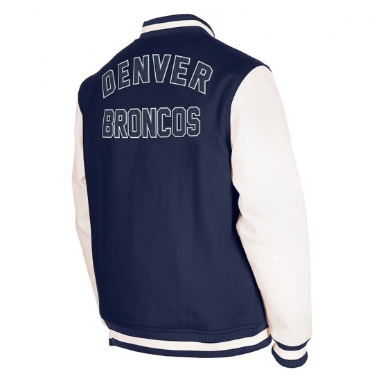 Denver Broncos Third Down Varsity Jacket