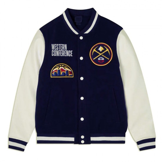 Denver Nuggets Western Conference Varsity Jacket