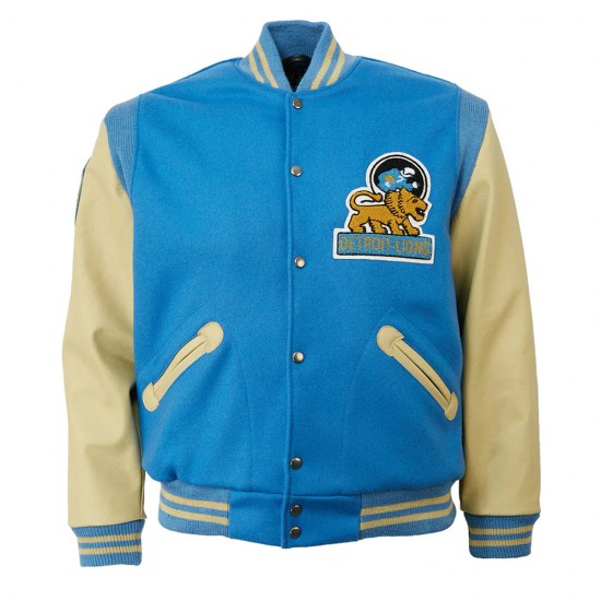 Detroit Lions 9 Matthew Stafford Varsity Jacket