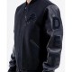 Detroit Lions Letterman Varsity Black Jacket