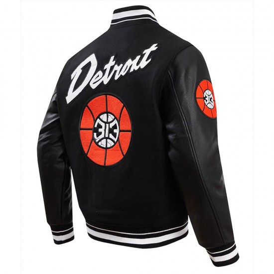 Detroit Pistons 2023/24 City Edition Varsity Jacket