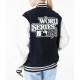 Detroit Tigers World Series 1984 Black Varsity Jacket