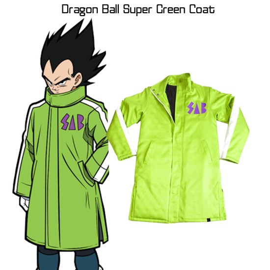 Dragon Ball Super Series Broly Vegeta SAB Green Coat