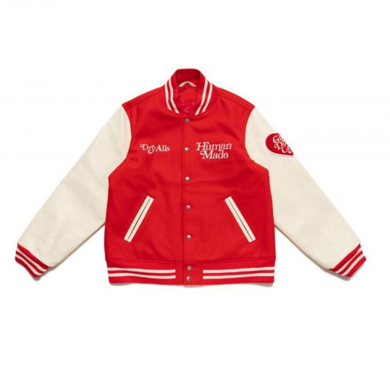 Dry Alls Girls Dont Cry Letterman Jacket