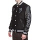 Family First Black Varsity Jacket