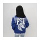 Fayetteville State University Unisex Blue Varsity Jacket